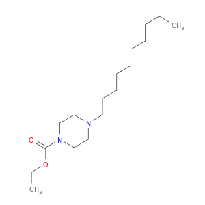 1-Piperazinecarboxylicacid, 4-decyl-, ethyl ester