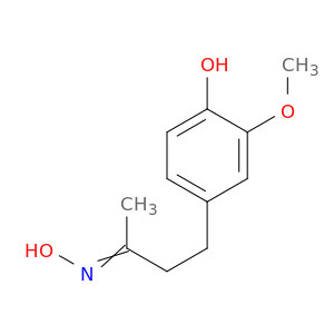 4-[3-(hydroxyimino)butyl]-2-methoxyphenol