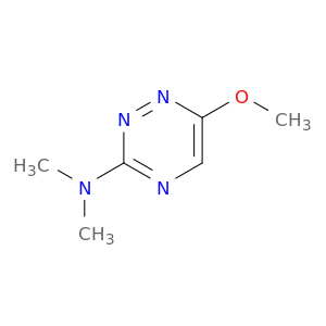 1,2,4-Triazin-3-amine, 6-methoxy-N,N-dimethyl-
