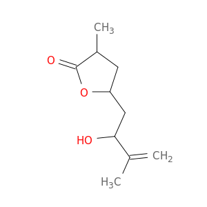 2(3H)-Furanone, dihydro-5-(2-hydroxy-3-methyl-3-butenyl)-3-methyl-