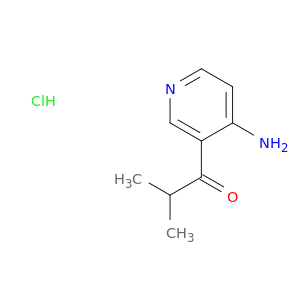 1-(4-aminopyridin-3-yl)-2-methylpropan-1-one hydrochloride