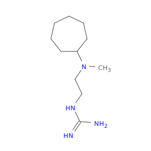 (2-(N-METHYLCYCLOHEPTYLAMINO)ETHYL)GUANIDINE