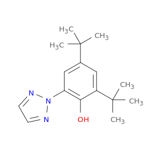 Phenol, 2,4-bis(1,1-dimethylethyl)-6-(2H-1,2,3-triazol-2-yl)-