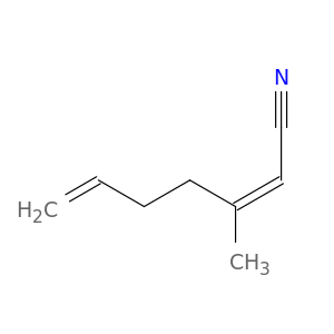 2,6-Heptadienenitrile, 3-methyl-, (Z)-