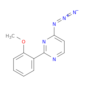 Pyrimidine, 4-azido-2-(2-methoxyphenyl)-