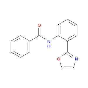 Benzamide, N-[2-(2-oxazolyl)phenyl]-