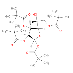 (2S,3R,4S,5S)-5-((R)-1-羟基-2-(新戊酰氧基)乙基)四氢呋喃-2,3,4-三基三(2,2-二甲基丙酸酯)