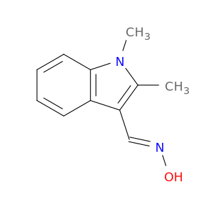 N-[(1,2-Dimethylindol-3-yl)methylidene]hydroxylamine