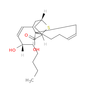 5-Heptenoic acid,7-[(1S,2R,3R,5S)-3-[(1E,3S)-3-hydroxy-1-octen-1-yl]-6-thiabicyclo[3.1.1]hept-2-yl]-,(5Z)-