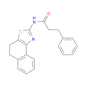 Benzenepropanamide, N-(4,5-dihydronaphtho[1,2-d]thiazol-2-yl)-
