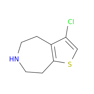4H-Thieno[2,3-d]azepine,3-chloro-5,6,7,8-tetrahydro-