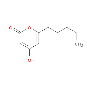 2H-Pyran-2-one, 4-hydroxy-6-pentyl-