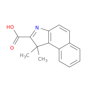 1H-Benz[e]indole-2-carboxylic acid, 1,1-dimethyl-