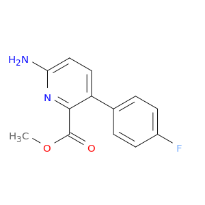 Methyl 6-aMino-3-(4-fluorophenyl)pyridine-2-carboxylate