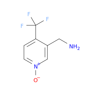 [1-oxido-4-(trifluoromethyl)pyridin-1-ium-3-yl]methanamine