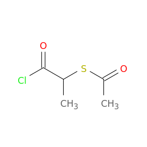 Ethanethioic acid, S-(2-chloro-1-methyl-2-oxoethyl) ester