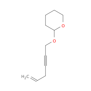 2H-Pyran, 2-(5-hexen-2-ynyloxy)tetrahydro-