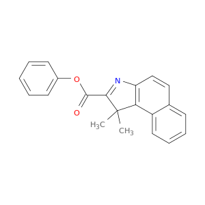 1H-Benz[e]indole-2-carboxylic acid, 1,1-dimethyl-, phenyl ester