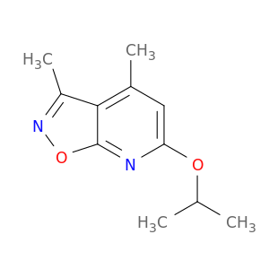 Isoxazolo[5,4-b]pyridine, 3,4-dimethyl-6-(1-methylethoxy)-