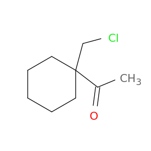Ethanone, 1-[1-(chloromethyl)cyclohexyl]-