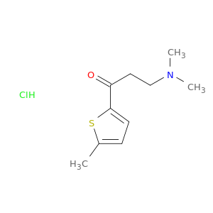 1-丙酮,3-(二甲基氨基)-1-(5-甲基-2-噻吩基)-,盐酸盐(1：1)
