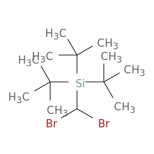 Silane, (dibromomethyl)tris(1,1-dimethylethyl)-