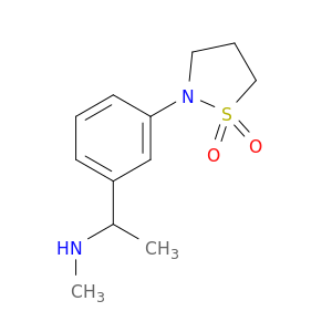 2-{3-[1-(Methylamino)ethyl]phenyl}-1,2-thiazolidine-1,1-dione