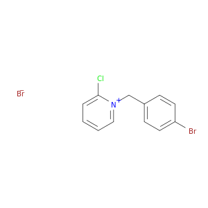 Pyridinium, 1-[(4-bromophenyl)methyl]-2-chloro-, bromide