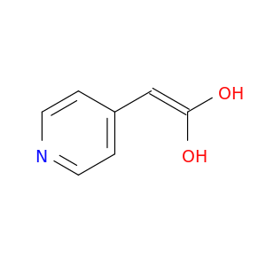 1,1-Ethenediol, 2-(4-pyridinyl)-