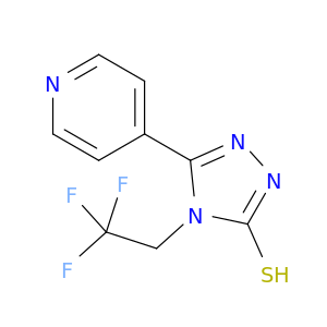 5-(Pyridin-4-yl)-4-(2,2,2-trifluoroethyl)-4H-1,2,4-triazole-3-thiol