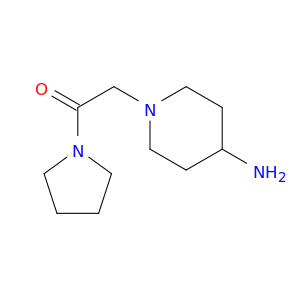 2-(4-aminopiperidin-1-yl)-1-(pyrrolidin-1-yl)ethan-1-one