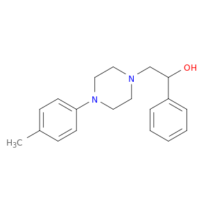 2-[4-(4-methylphenyl)piperazin-1-yl]-1-phenylethanol