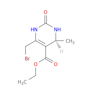 ethyl(4s)-6-(bromomethyl)-4-methyl-2-oxo-1,2,3,4-tetrahydropyrimidine-5-carboxylate