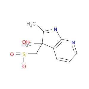 3H-Pyrrolo[2,3-b]pyridine-3-methanesulfonic acid, 2,3-dimethyl-