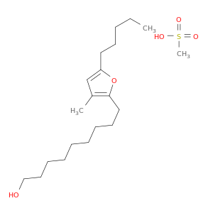 2-Furannonanol, 3-methyl-5-pentyl-, methanesulfonate