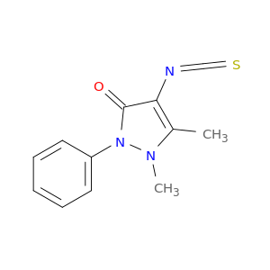 4-ISOTHIOCYANATO-1,5-DIMETHYL-2-PHENYL-1,2-DIHYDRO-PYRAZOL-3-ONE