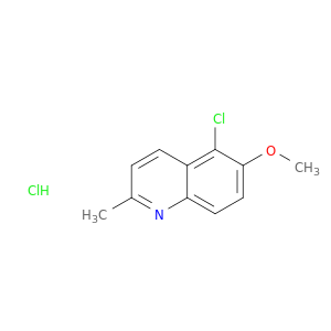 5-Chloro-6-methoxy-2-methylquinoline Hydrochloride