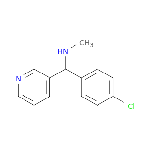 [(4-Chlorophenyl)(pyridin-3-yl)methyl](methyl)amine