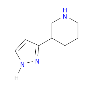 哌啶,3-(1H-吡唑-3-基)-,盐酸盐(1：2)