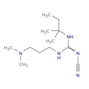 2-CYANO-1-(3-(DIMETHYLAMINO)PROPYL)-3-TERT-PENTYLGUANIDINE