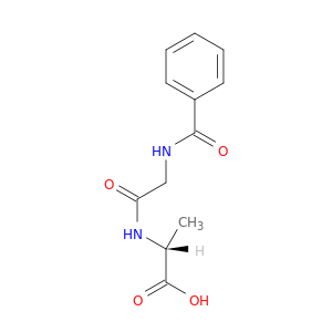 D-Alanine, N-(N-benzoylglycyl)-