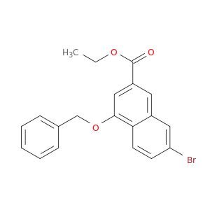 4-(苄氧基)-7-溴-2-萘甲酸乙酯