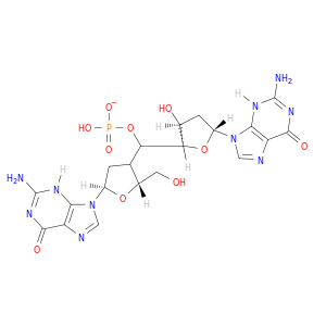 [(2r,5r)-5-(2-amino-6-oxo-3h-purin-9-yl)-2-(hydroxymethyl)tetrahydrofuran-3-yl][(2r,3s,5r)-5-(2-amino-6-oxo-3h-purin-9-yl)-3-hydroxy-tetrahydrofuran-2-yl]methyl hydrogen phosphate