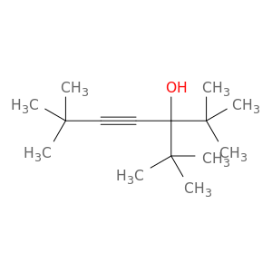 4-Heptyn-3-ol, 3-(1,1-dimethylethyl)-2,2,6,6-tetramethyl-