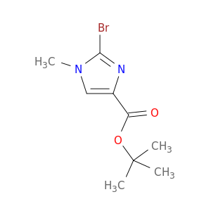 2-溴-1-甲基-1H-咪唑-4-羧酸叔丁酯