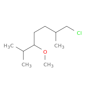 Heptane, 1-chloro-5-methoxy-2,6-dimethyl-