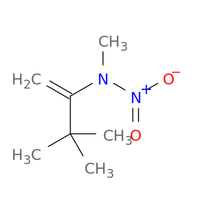 1-Buten-2-amine, N,3,3-trimethyl-N-nitro-