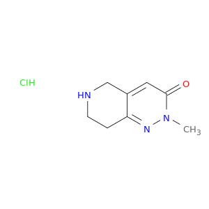 2-methyl-2H,3H,5H,6H,7H,8H-pyrido[4,3-c]pyridazin-3-one hydrochloride