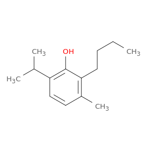 Phenol,2-butyl-3-methyl-6-(1-methylethyl)-