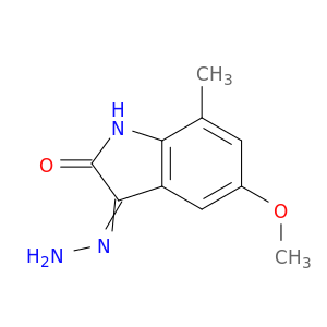 5-Methoxy-7-methyl-3-hydrozinyl-2-oxindole